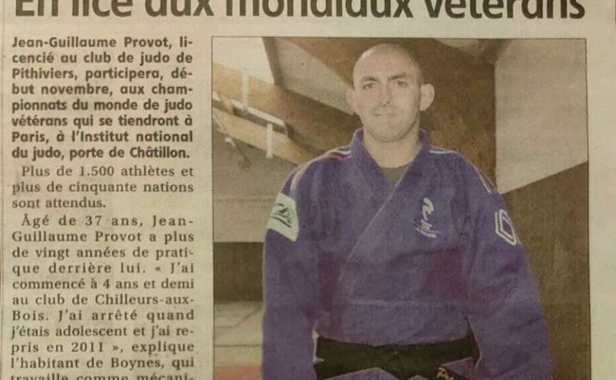 Championnat du Monde vétérans pour Jean Guillaume Provot